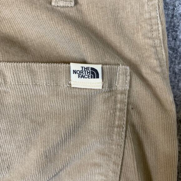 The North Face Pants Women S Small Khaki Convertible Capri Stretch Outdoor - Picture 10 of 12